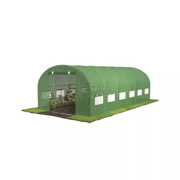 Záhradný Fóliovník 3x6x2m – 18m² S UV Filtrom A Konštrukciou – Obrázok 4