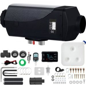 Naftový Ohrievač 12V 5kW 15l (Čierny S Karbónovou Textúrou)