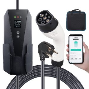 Univerzálna Nabíjačka Na Elektromobily 16A 3,68kW (230V Zásuvka) S Displejom
