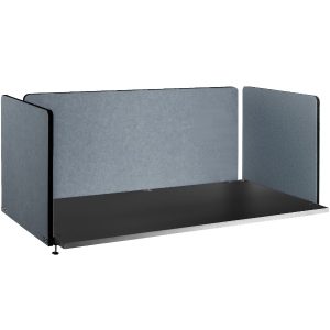 Stolový Oddeľovač 152 X 61 Cm (Sivý)