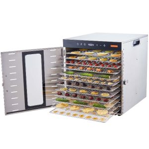 Elektrická Sušička Ovocia/Zeleniny 1000W (10 Poschodí)