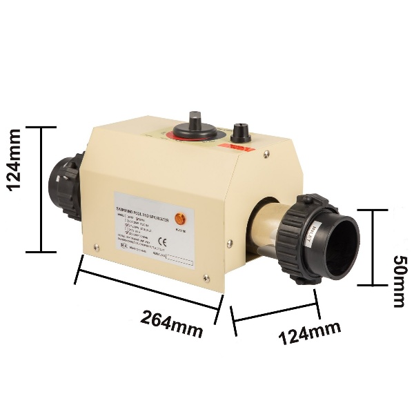 Elektrický Ohrievač Vody (Na Potrubie S Priemerom 48mm) – Obrázok 3