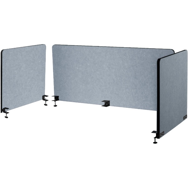 Stolový Oddeľovač 152 X 61 Cm (Sivý) – Obrázok 2