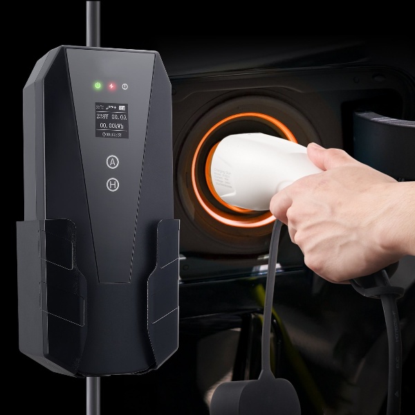 Univerzálna Nabíjačka Na Elektromobily 16A 3,68kW (230V Zásuvka) S Displejom – Obrázok 3