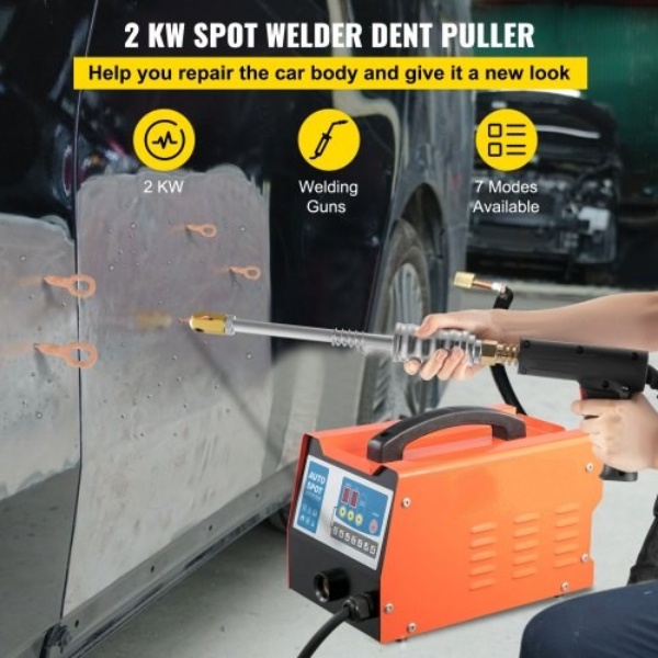 2.2kW Zváračka Na Opravu Priehlbín, Vyťahovač Priehlbín 3800A 7 Módov (Kópia) – Obrázok 3