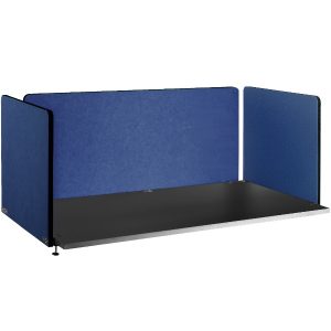 Stolový Oddeľovač 152 X 61 Cm (Tmavomodrý)