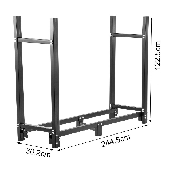 Stojan Na Palivové Drevo 2,4m 590kg – Obrázok 2