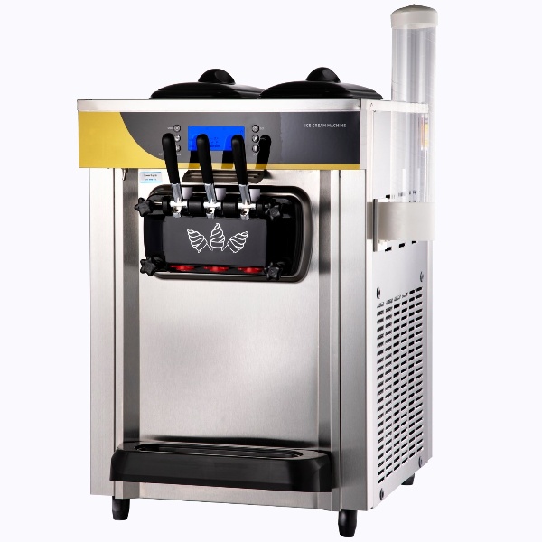 Stroj Na Výrobu Točenej Zmrzliny 2200W 3 Trysky 22-30l/H – Obrázok 5