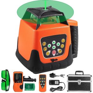 Sada Laserovej Vodováhy (Oranžová, So Zeleným Laserom)
