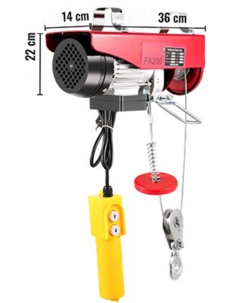 Elektrický Navijak S Káblovým Ovládačom 200kg – Obrázok 6