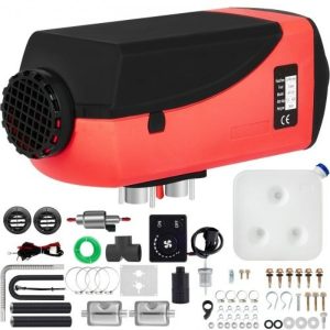Naftový Ohrievač 12V 3kW 10l (Červeno Čierny)