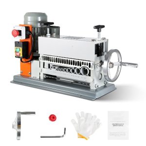 Elektrický Odizolovací Stroj S 10 Čepeľami, 370W (1,5mm – 36mm) Oranžový