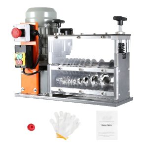 Elektrický Odizolovací Stroj S 10 Čepeľami, 750W (1,5mm – 32mm) Oranžový