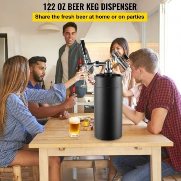 4l Mini Súdok Na Pivo – Čierny – Obrázok 3