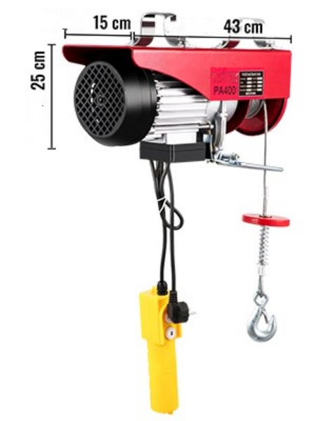 Elektrický Navijak S Káblovým Ovládačom 400kg – Obrázok 2
