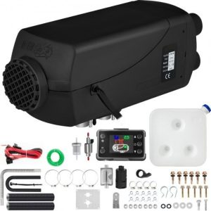 Naftový Ohrievač 12V 8kW 10l (Čierny)
