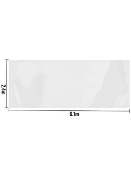 Priehľadná Plachta 2,4 X 6,1m – Obrázok 5