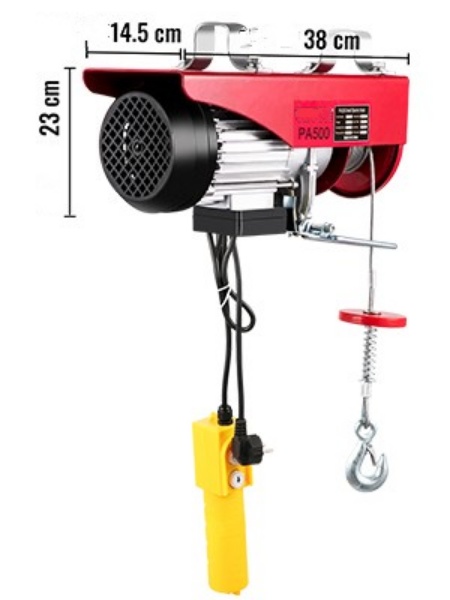 Elektrický Navijak S Káblovým Ovládačom 500kg