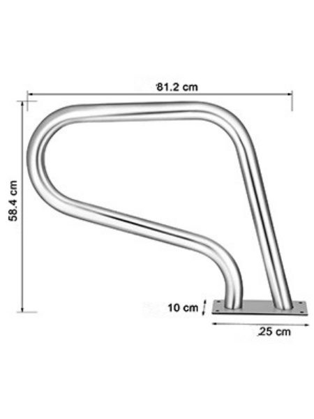 Bazénové Zábradlie (81,2 Cm) – Obrázok 6