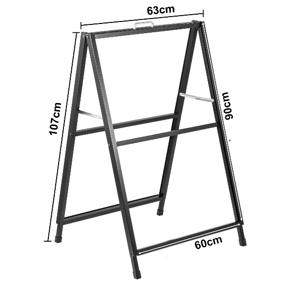 Reklamná Ceduľa V Tvare A 60 X 91cm (S Rukoväťou) – Obrázok 2