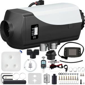Naftový Ohrievač 12V 5kW 15l (Čiernobiely)