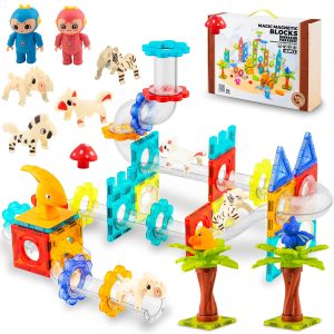 Magnetické kocky Dinosaury so šmykľavkou RK-764 Ricokids