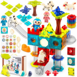 Magnetické kocky Ricokids RK-757 Dinosaurí raj