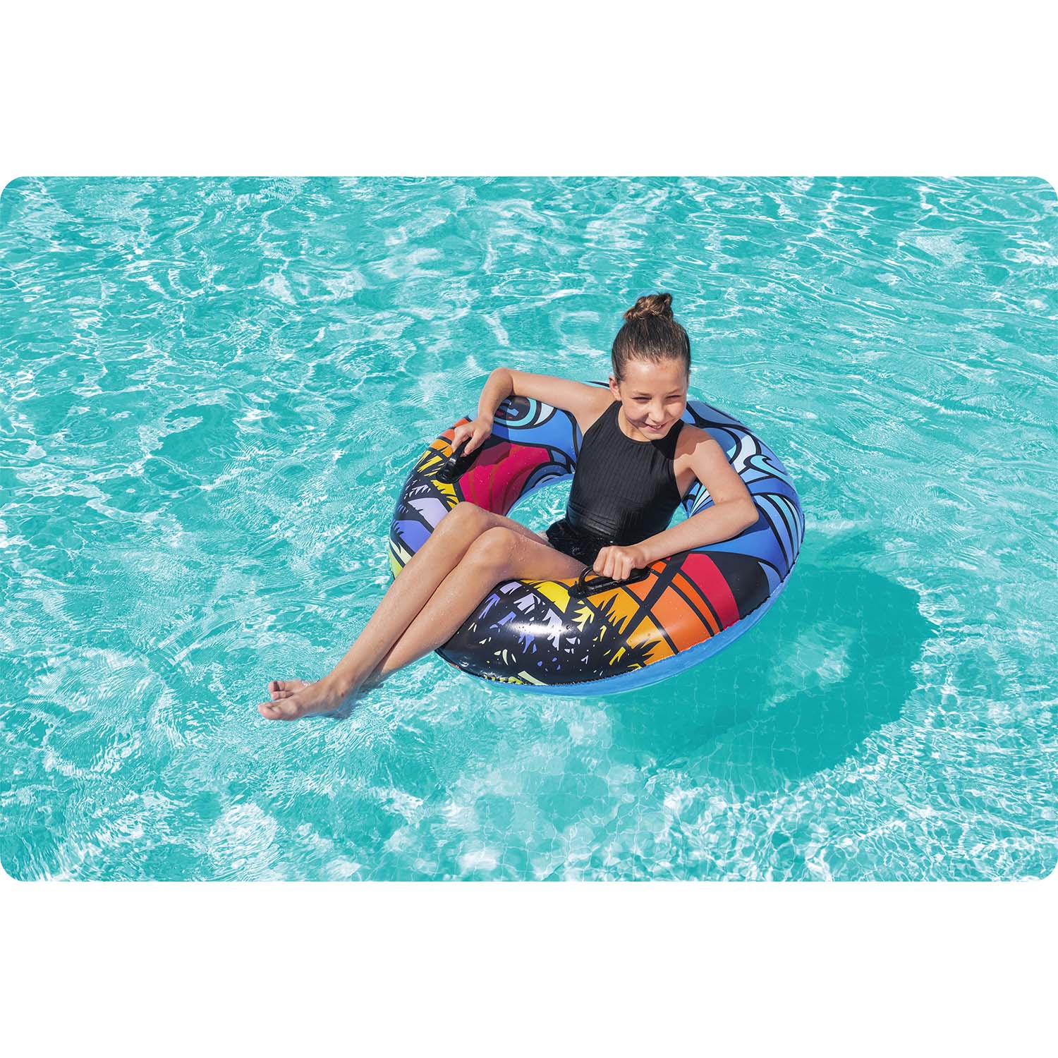 Modrý kruh na plávanie 91 cm Bestway 36350 – Obrázok 6