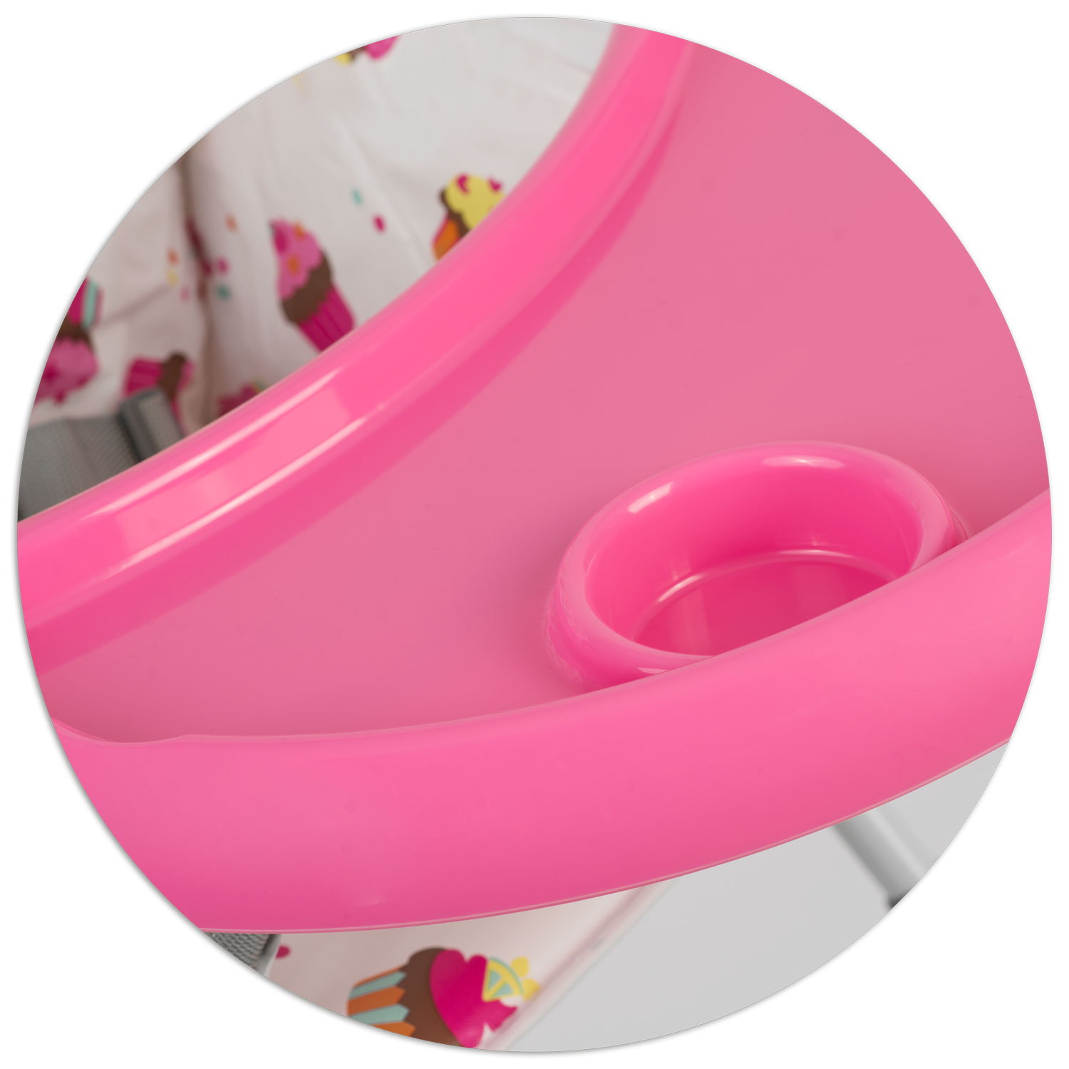 Stolička na kŕmenie Ricokids FANDO cupcakes so stolíkom – Obrázok 5
