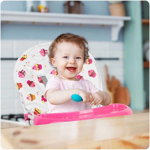 Stolička na kŕmenie Ricokids FANDO cupcakes so stolíkom – Obrázok 8
