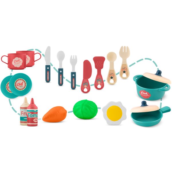 Detská kuchynka Ricokids 772900 s kufríkom – Obrázok 6