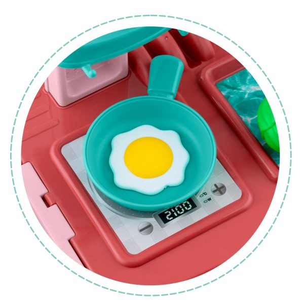 Detská kuchynka Ricokids 772900 s kufríkom – Obrázok 7
