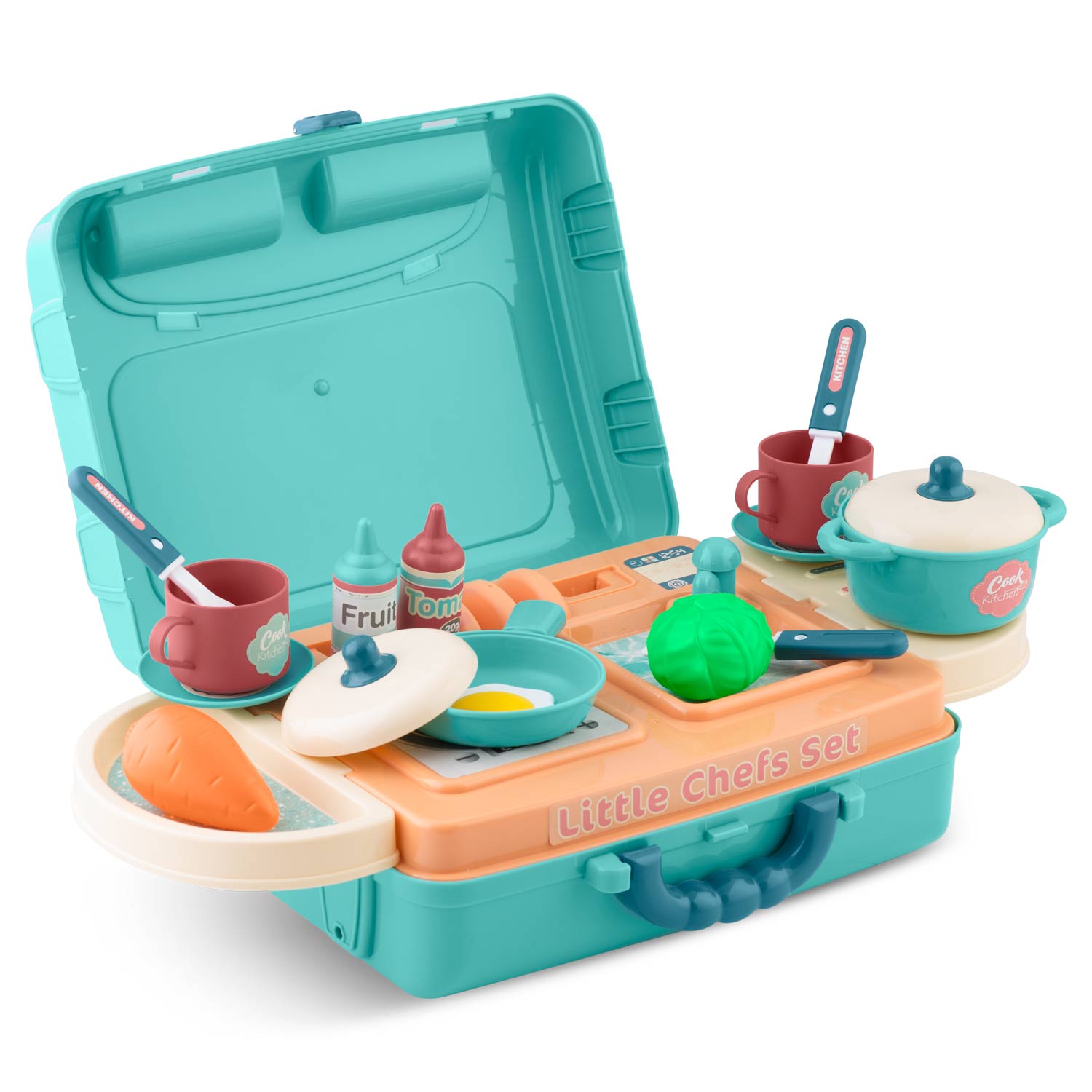 Ricokids 772901 detská kuchynka s kufríkom – Obrázok 2