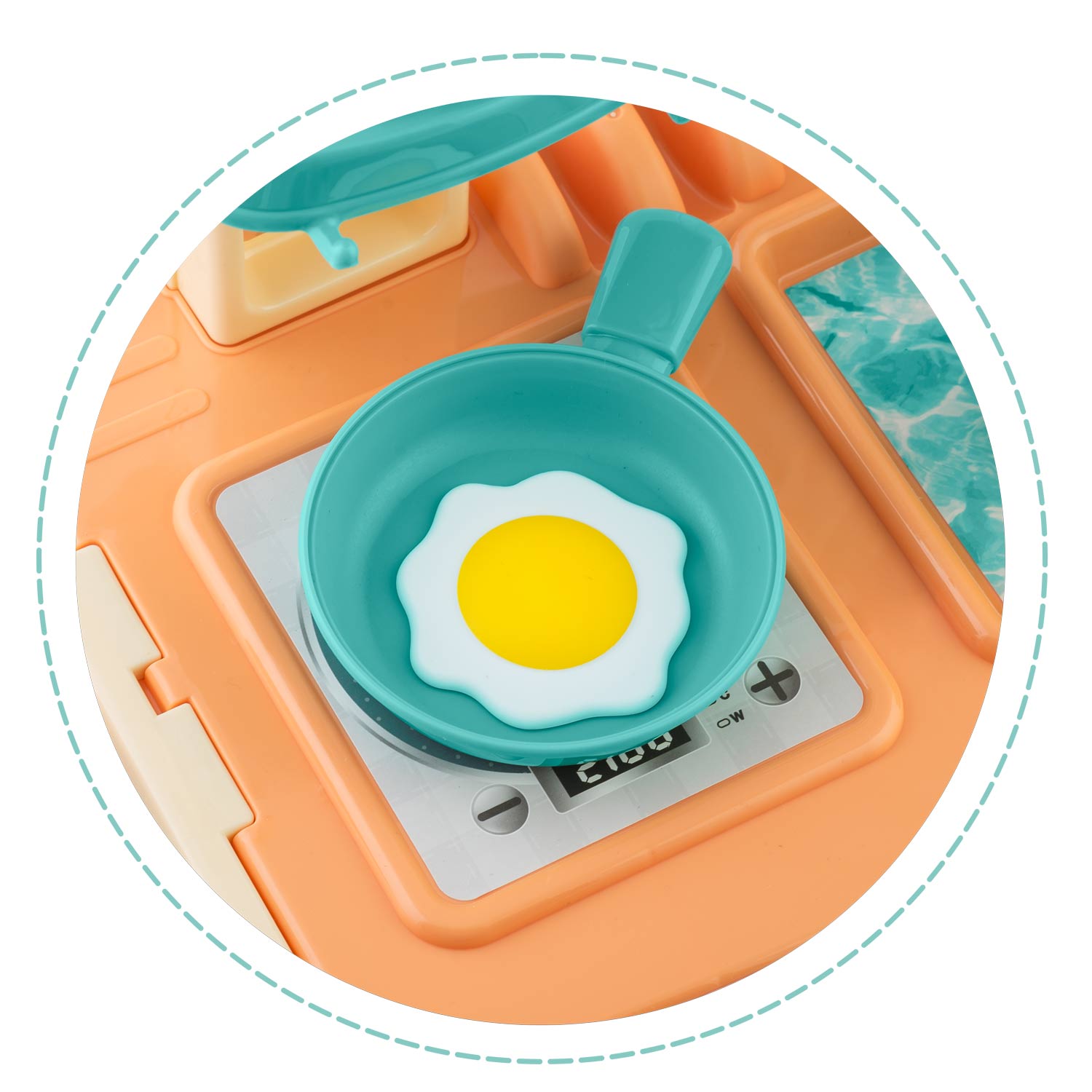 Ricokids 772901 detská kuchynka s kufríkom – Obrázok 7