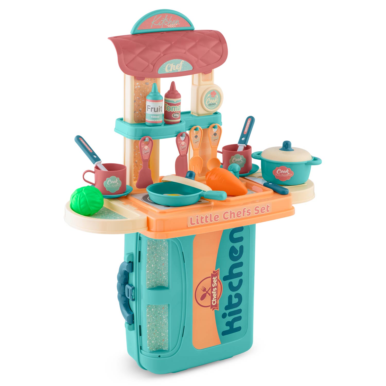 Ricokids 772901 detská kuchynka s kufríkom – Obrázok 10