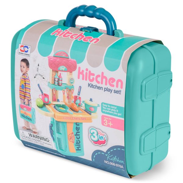 Ricokids 772901 detská kuchynka s kufríkom – Obrázok 3