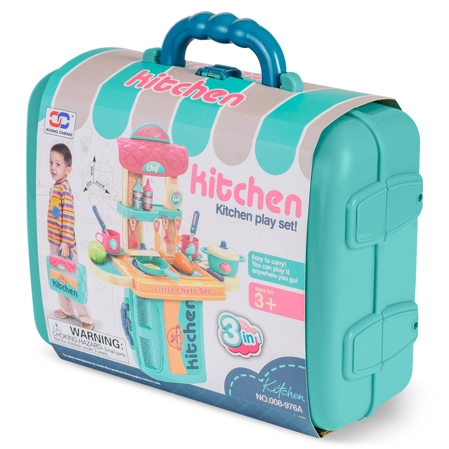 Ricokids 772901 detská kuchynka s kufríkom – Obrázok 3