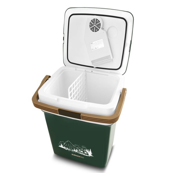 Turistická chladnička Berdsen Icemax 32 litrov ECO režim - zelená – Obrázok 5