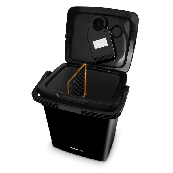 Turistická chladnička Berdsen Icemax 32 litrov ECO režim - čiernan – Obrázok 2