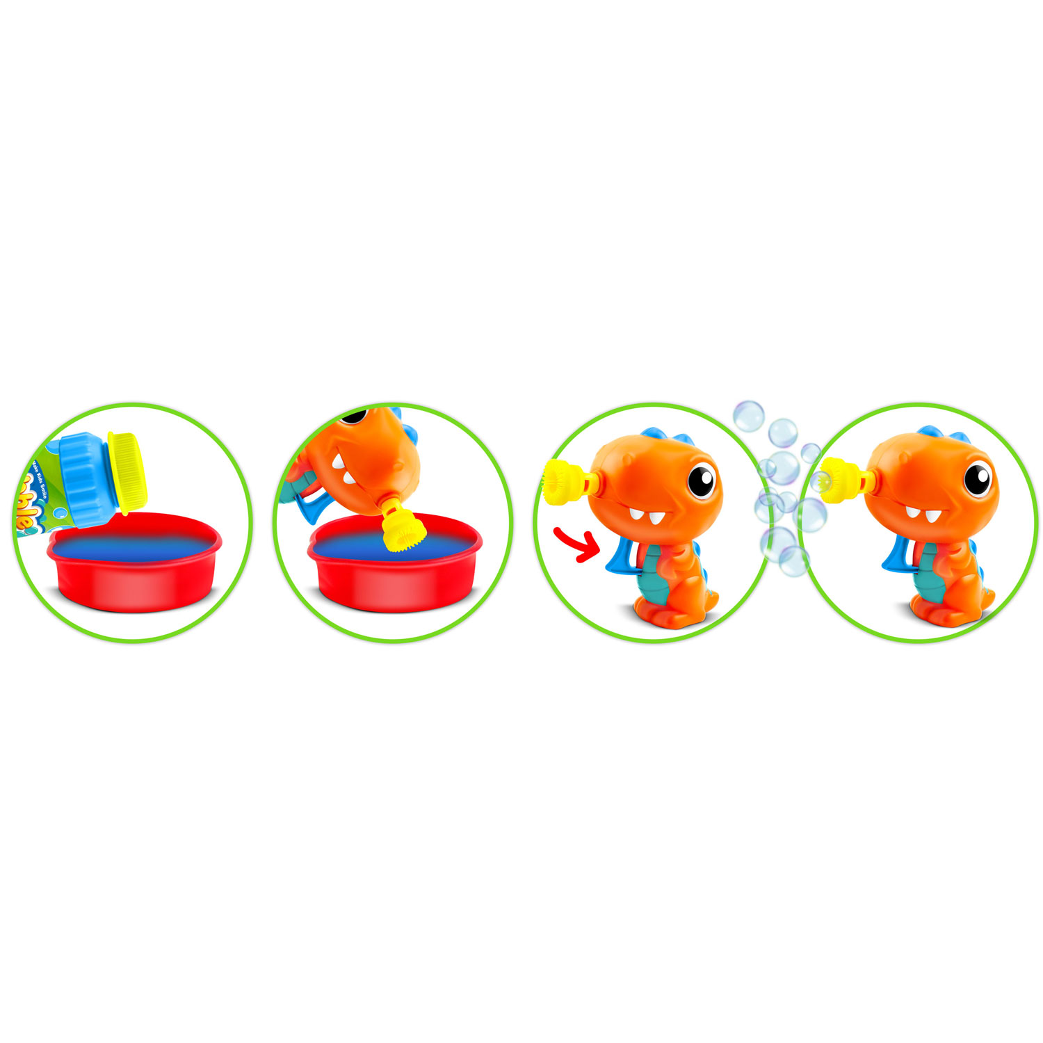 Bublinový stroj na dinosaury Ricokids RK-905 – Obrázok 6
