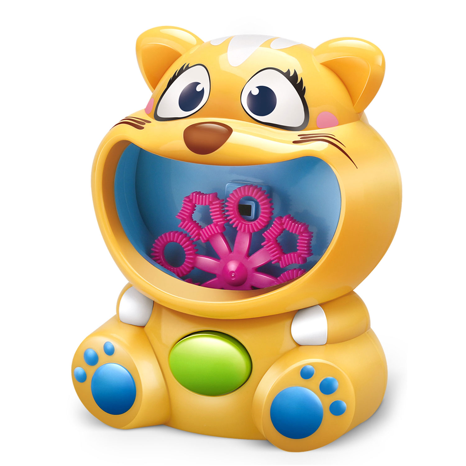 Strojček na bubliny Ricokids RK-900 Yellow Kitty – Obrázok 2