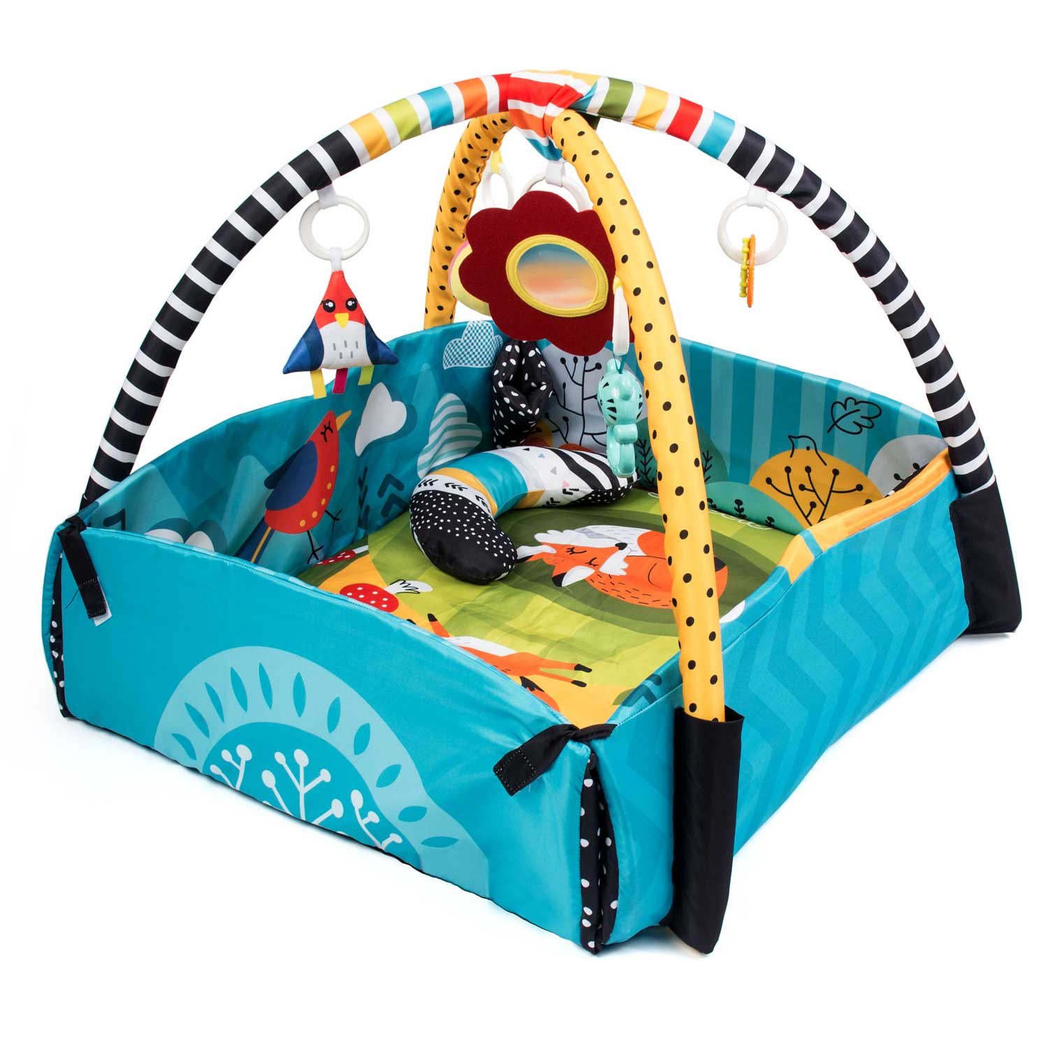Interaktívna vzdelávacia podložka 110 x 100 cm Lisek Ricokids – Obrázok 4