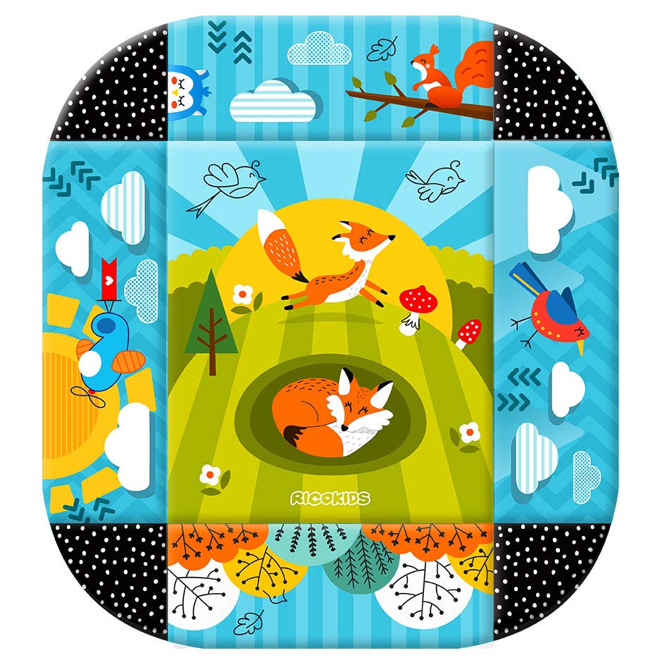 Interaktívna vzdelávacia podložka 110 x 100 cm Lisek Ricokids – Obrázok 5