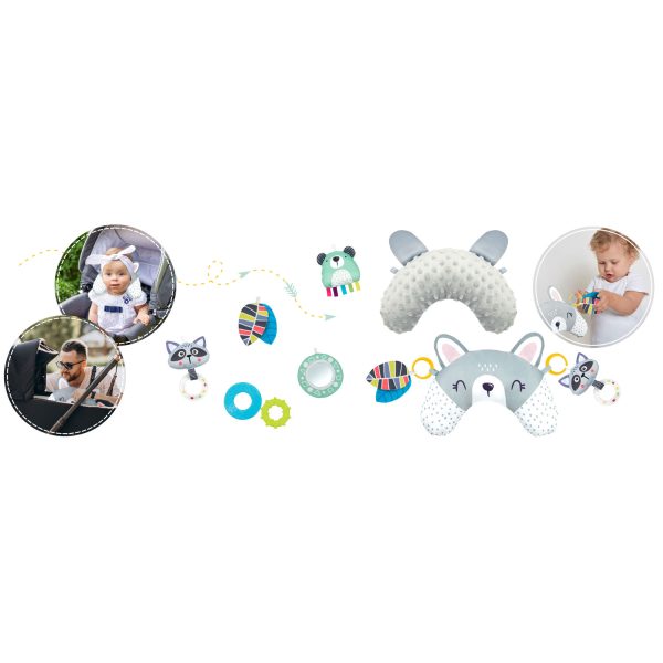 Interaktívna edukačná podložka 110 x 100 cm králik Ricokids – Obrázok 10