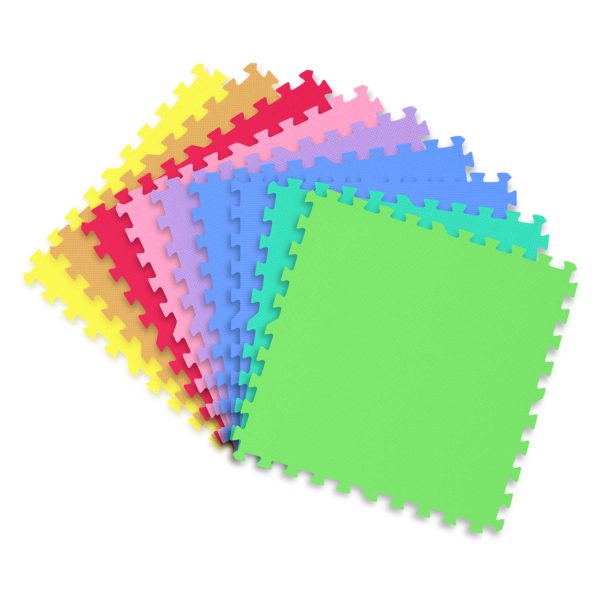 Penová podložka puzzle 180x180cm 9 ks viacfarebná – Obrázok 3