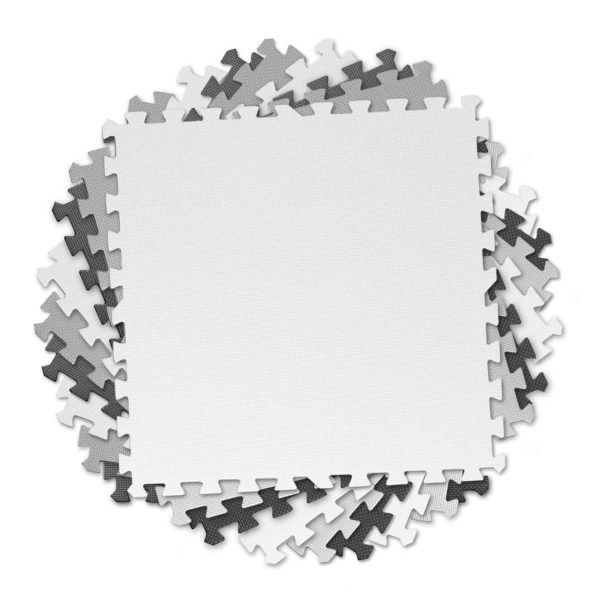 Penová podložka veľké penové puzzle šachovnica 180x180cm 9 ks – Obrázok 3