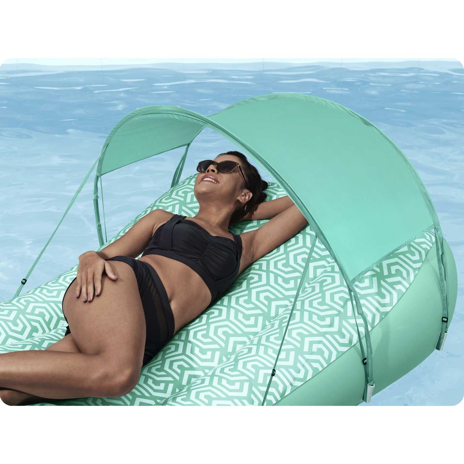 Matrac Comfy Chill Bestway 43729  Nafukovací matrac  s tienindlom – Obrázok 2