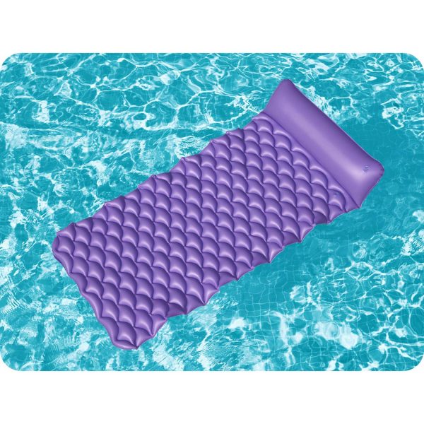 Plážový matrac Float n Roll 213 x 86 cm Bestway 44020 fialový – Obrázok 10