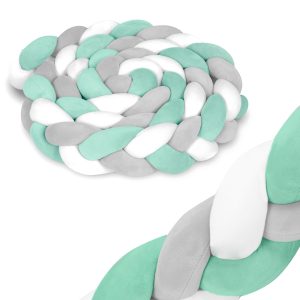 Zavinovačka do postieľky Ricokids 3m - mätovosivá