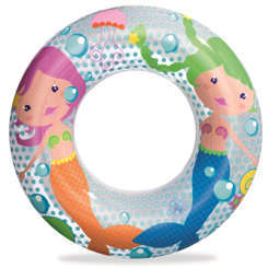 Plážový kruh na plávanie Sea Adventures for Children Bestway 36113 morské panny